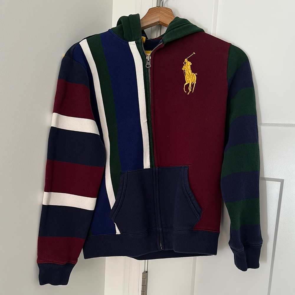 Ralph Lauren Multicolor Striped Hoodie